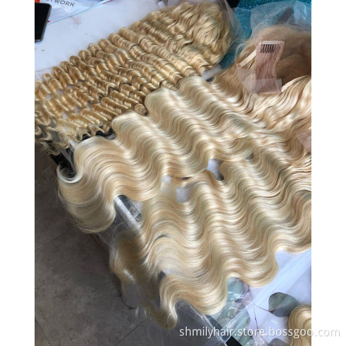 40 inch wig human hair lace front 613 loose deep wave wig 13x4 13x6 transparent hd lace frontal cheap upart human hair wig